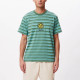 Obey Ανδρική κοντομάνικη μπλούζα Sunrise Stripe T-Shirt